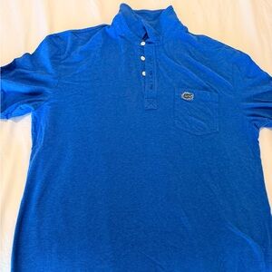 johnnie-O Vibrant Blue Florida Gators Large Polo Hangin Out